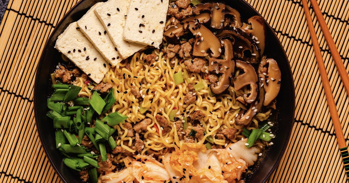 Korean-Style Shiitake Ramen | Haiku