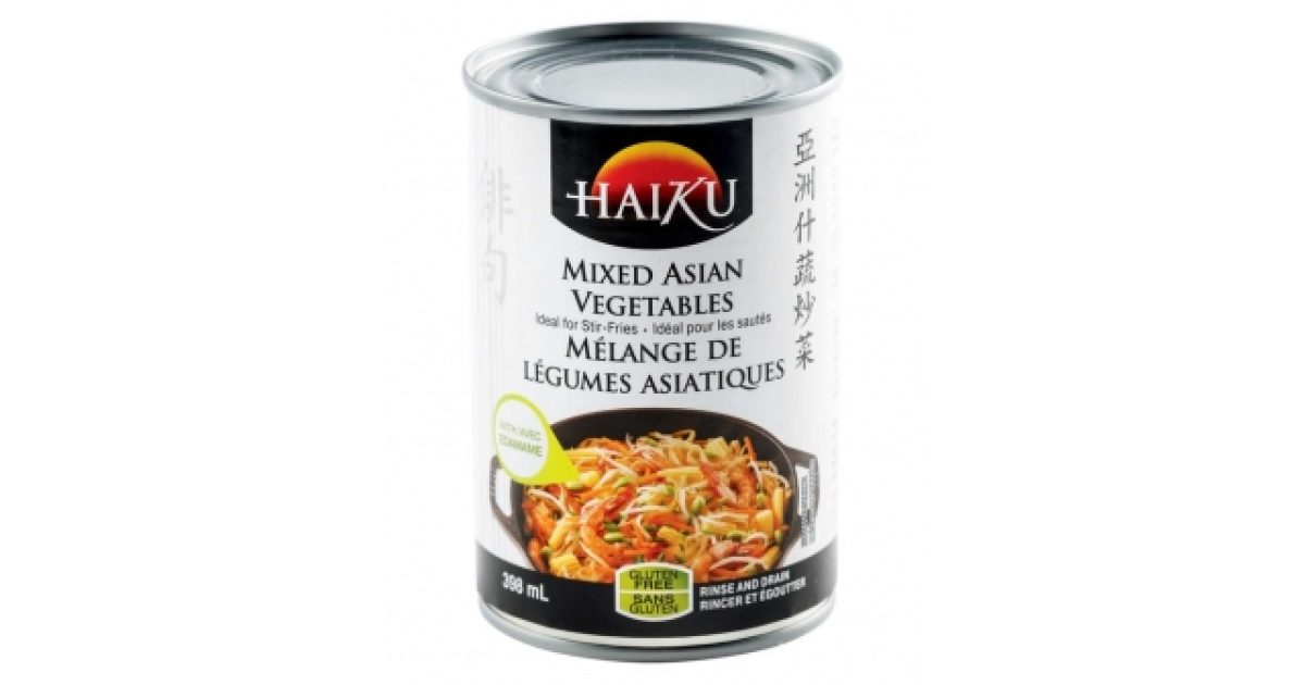 MIXED ASIAN VEGETABLES Haiku