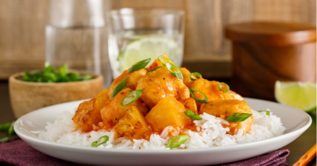 Chicken with ginger and pineapple | Haiku