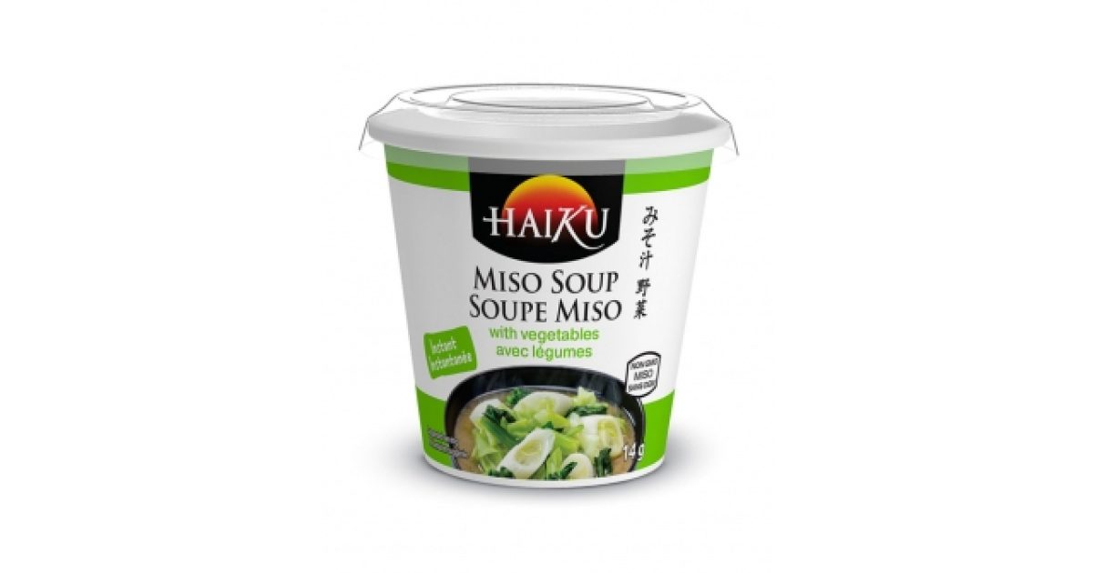 INSTANT MISO SOUP WITH VEGETABLES | Haiku