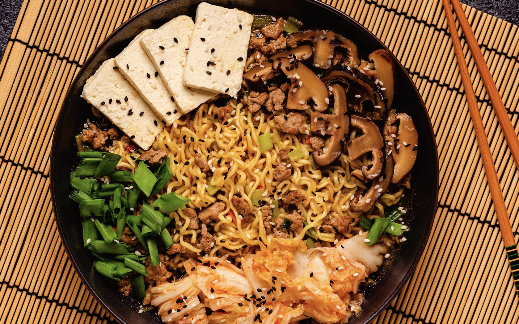 Korean-Style Shiitake Ramen