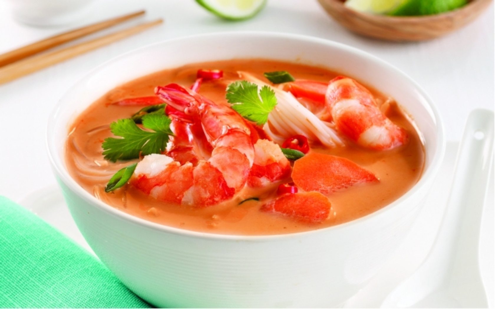 Thai shrimp and lemon grass soup