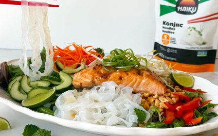 Spring roll salad