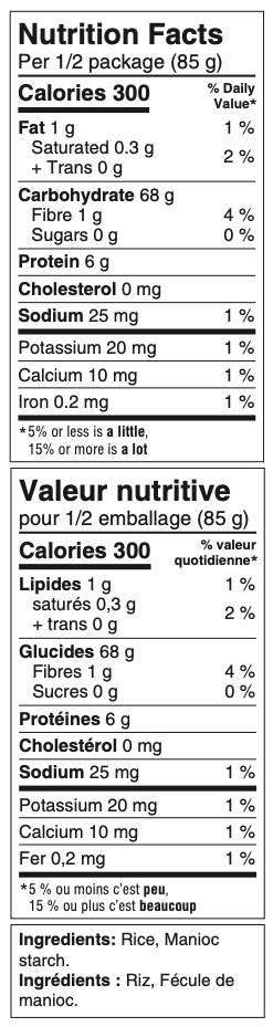 Valeur nutritive